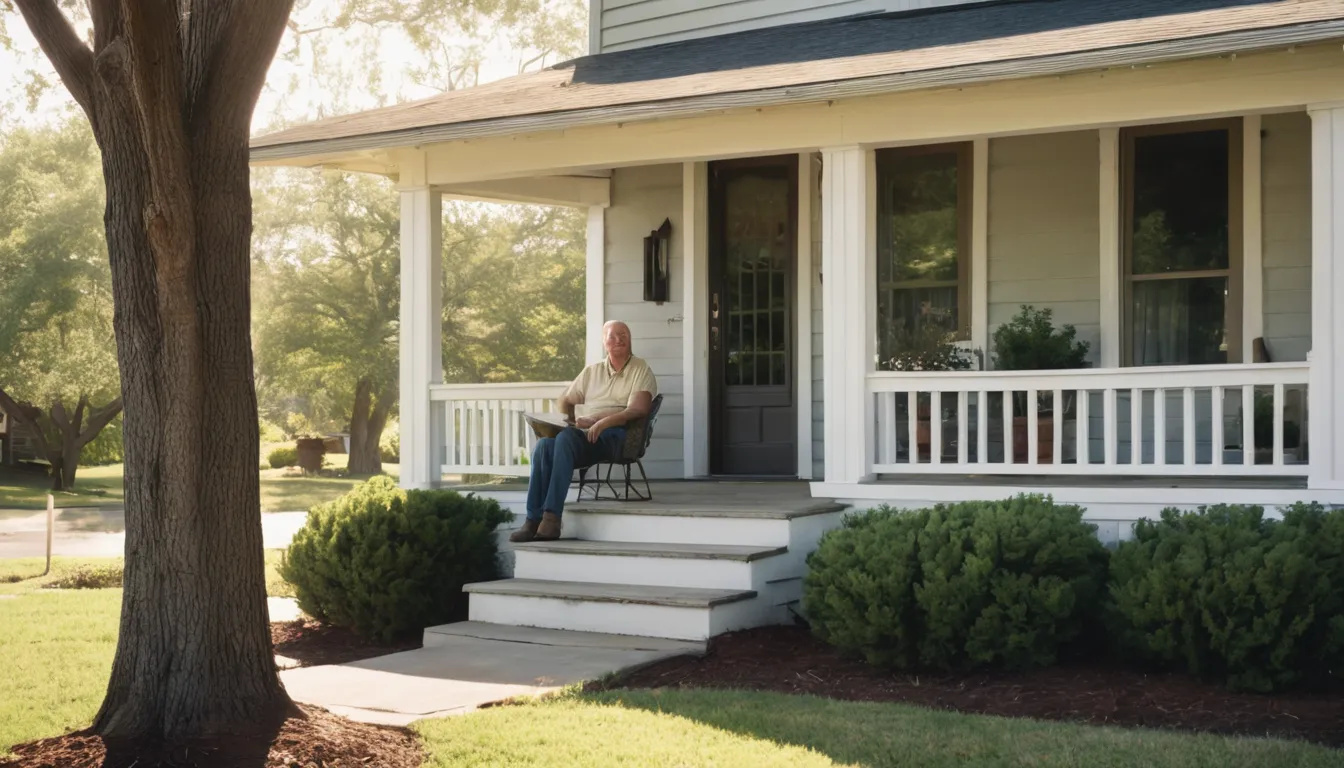 A homeowner reviewing a written tree quote with a local provider in the Lovejoy area